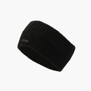 AllSaints Traveling Ribbed Headband in Black - NWT